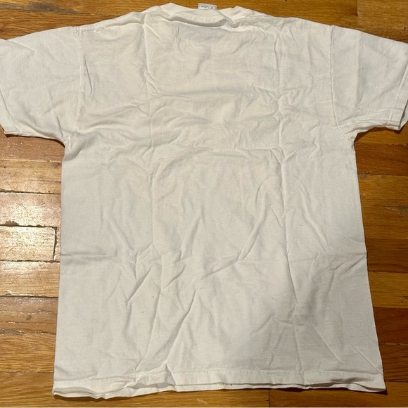 Tops & T-Shirts / White T-Shirt / “RELAX, it’s Wildwood” / Jersey Pride / Medium - Picture 8 of 9